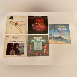 Vintage Instrumental & Big Band Vinyl Bundle – Mancini, Dorsey + More